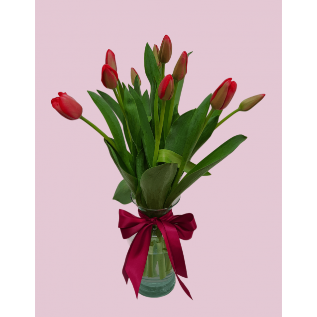 Florero de Tulipanes